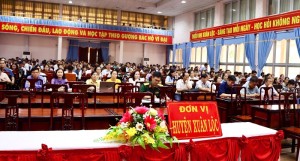 Xuân Lộc dự tập huấn sử dụng một số phần mềm của Đề án...