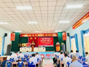 HĐND xã Suối Cát tổ chức kỳ họp thứ 13 - Kỳ họp chuyên đề